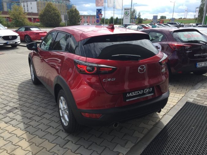 Mazda CX-3, 2,0 Skyactiv-G120, barva červená