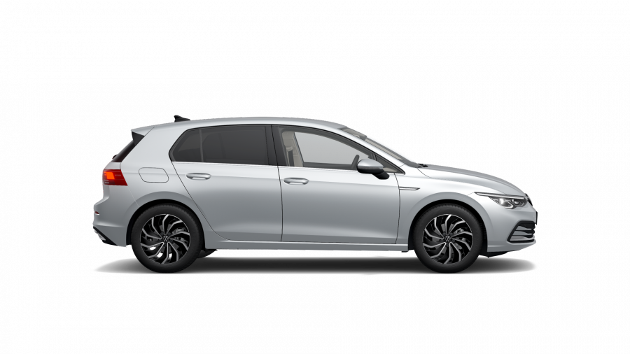 Volkswagen Golf, Golf Style 1,5 TSI 6G, barva stříbrná