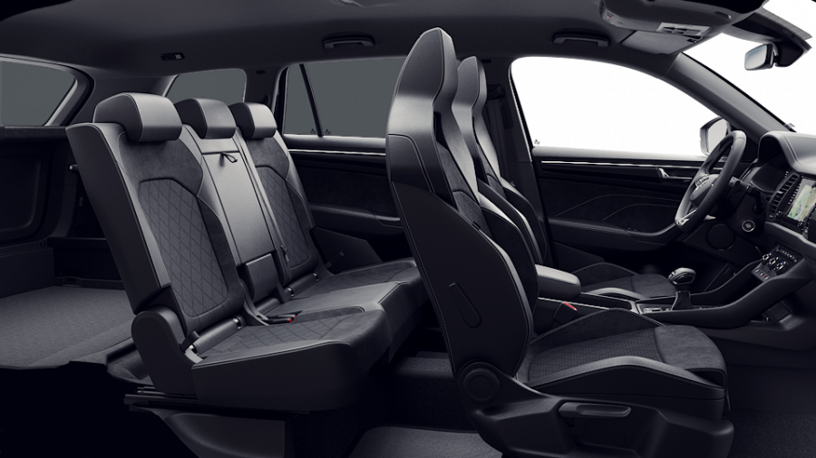 Škoda Kodiaq, 2,0 TDI 110 kW 7-stup. automat. 4x4, barva černá
