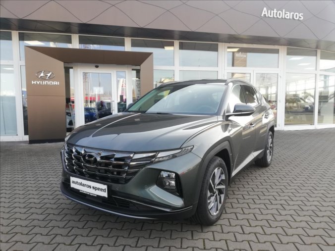 Hyundai Tucson, 1,6 CRDi MHEV 100 kW (diesel mild hybrid) 7 st. DCT 4×4, barva šedá