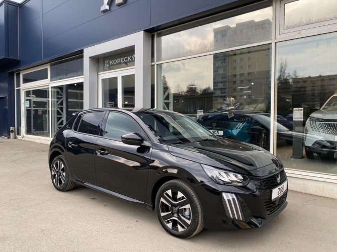 Peugeot 208, Peugeot 208 ALLURE Hybrid 110 e-DCS6, barva černá