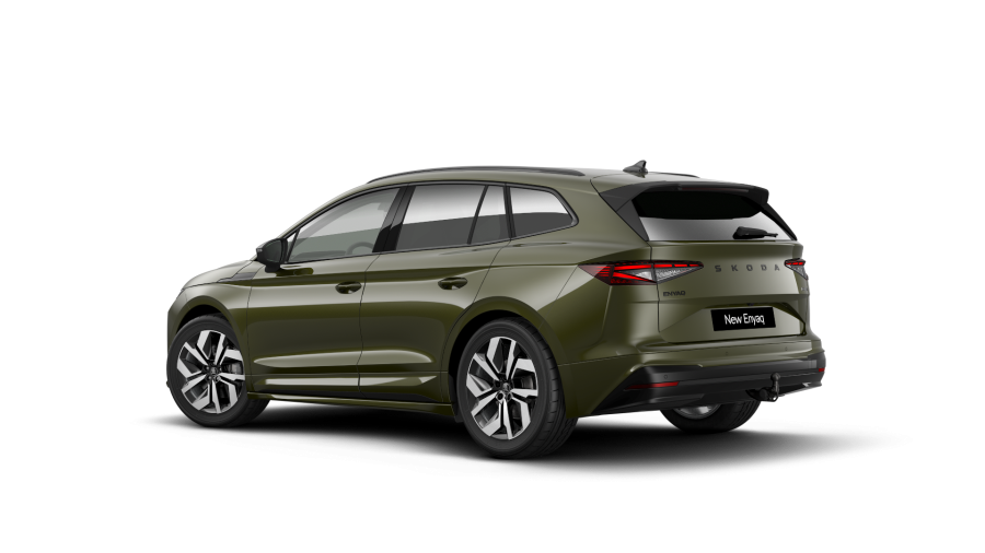 Škoda Enyaq iV, 82 kWh 1-stup. automat., barva zelená
