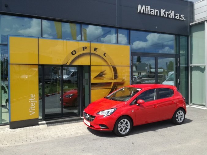 Opel Corsa, SMILE 1.4 16V 66kW, barva červená