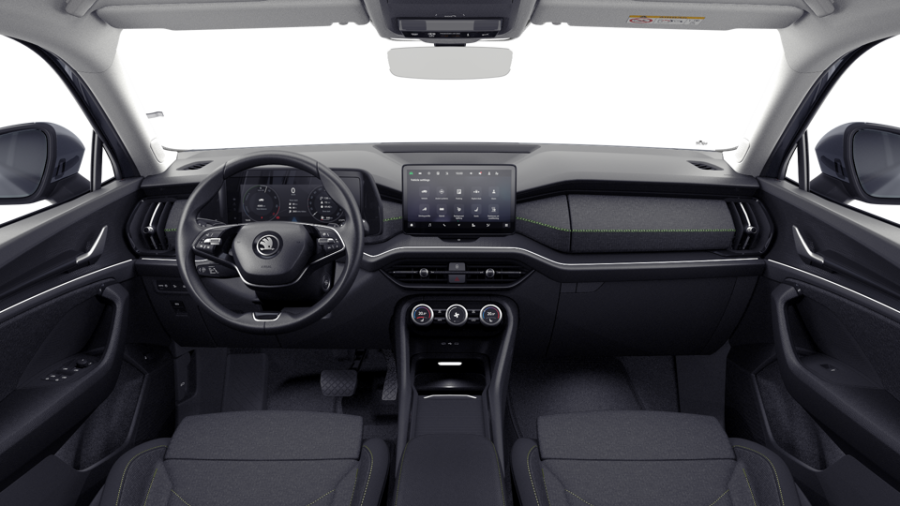 Škoda Kodiaq, 1,5 TSI iV 150 kW 6-stup. automat., barva šedá