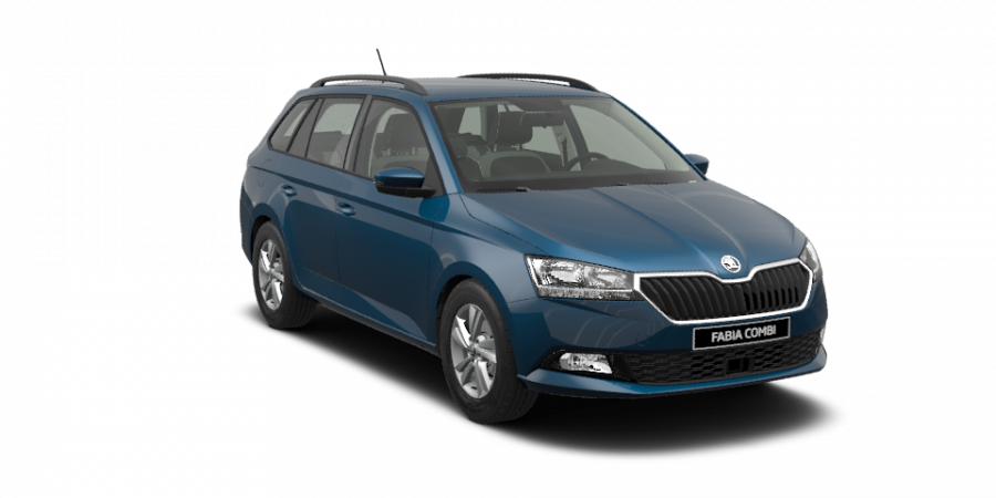 Škoda Fabia, 1,0 TSI 81 kW 6-stup. mech., barva modrá