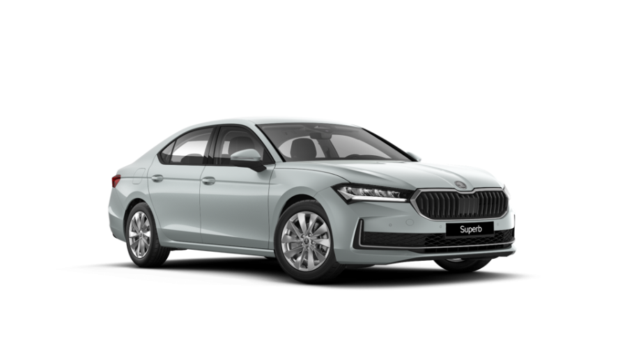 Škoda Superb, 2,0 TDI 110 kW 7-stup. automat., barva stříbrná