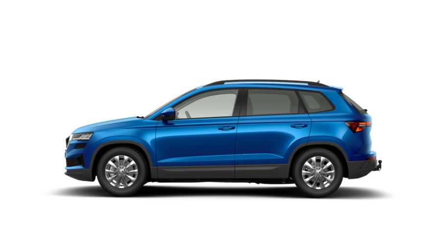 Škoda Karoq, 1,5 TSI 110 kW 6-stup. mech., barva modrá