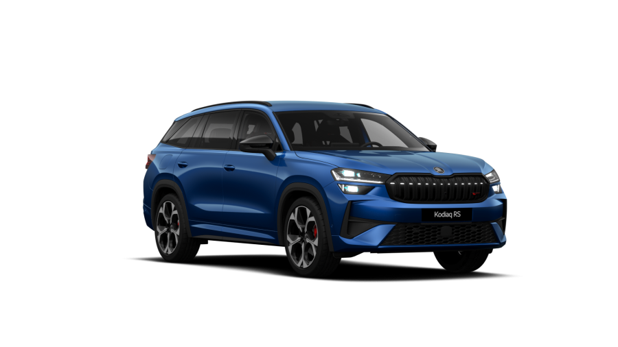 Škoda Kodiaq, 2,0 TSI 195 kW 7° automatická DSG 4x4, barva modrá