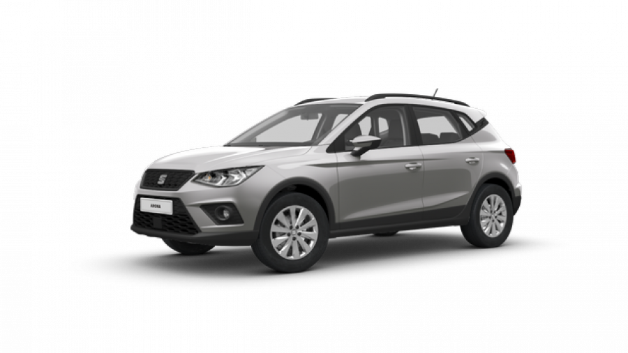 Seat Arona, Style 1.0 TSI 115k, barva stříbrná