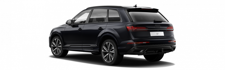 Audi Q7, Q7 S line 50 TDI quattro, barva černá