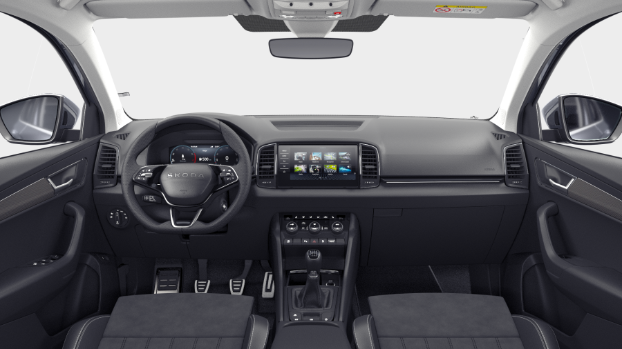 Škoda Karoq, 1,5 TSI 110 kW 6° manuální, barva šedá