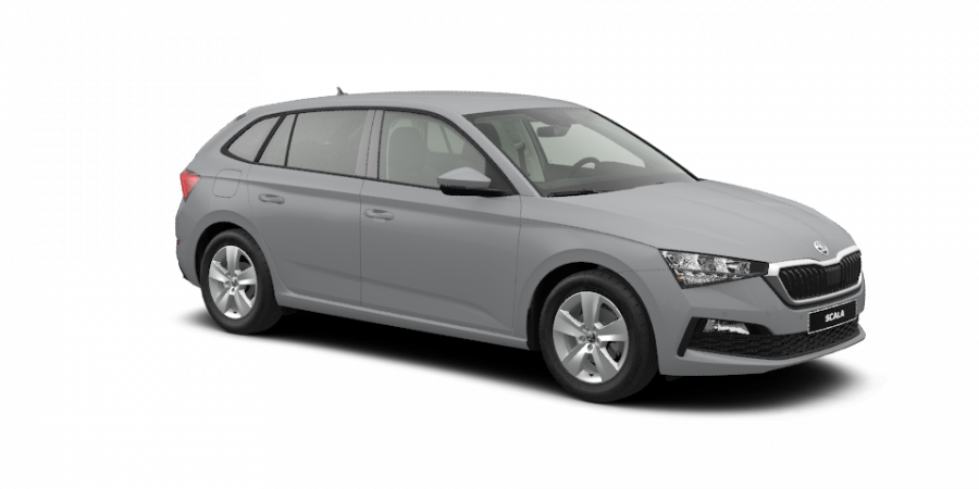 Škoda Scala, 1,6 TDI 85 kW 6-stup. mech., barva šedá