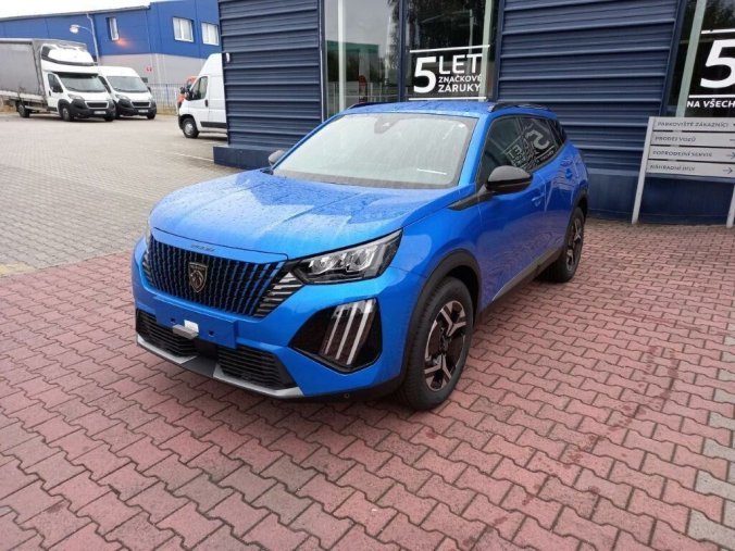 Peugeot 2008, Peugeot 2008 ALLURE 1.2 PureTech 7 let zár., barva modrá