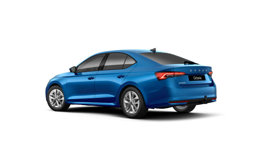 Škoda Octavia, 1,5 TSI m-HEV 110 kW 7-stup. automat., barva modrá