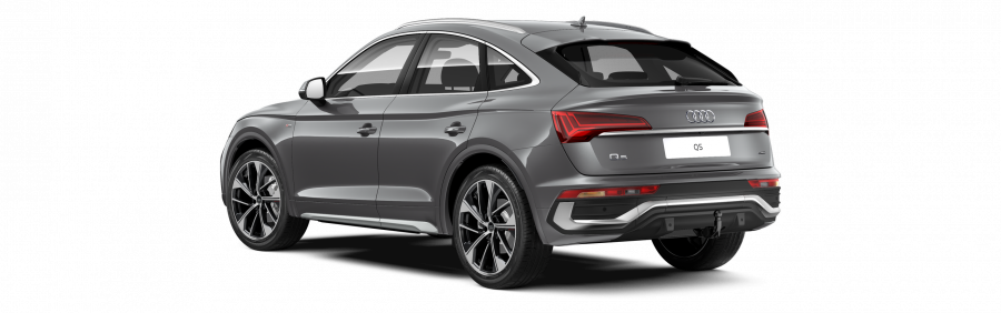 Audi Q5 Sportsback, Q5 SB S line 40 TDI 150kW quattro, barva šedá