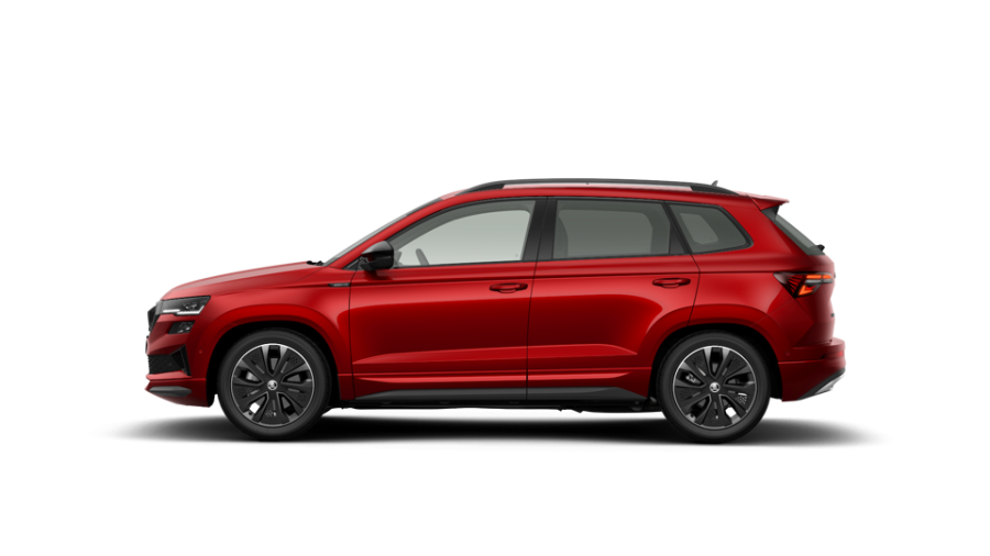 Škoda Karoq, 1,5 TSI 110 kW 7-stup. automat., barva červená