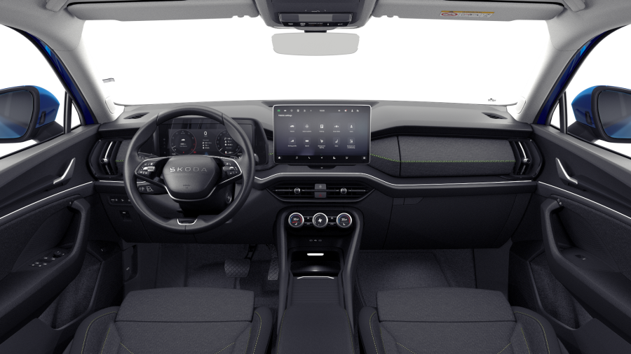 Škoda Kodiaq, 2,0 TSI 150 kW 7° automatická DSG 4x4, barva modrá