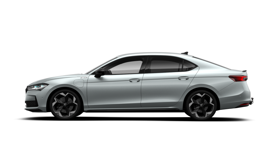 Škoda Superb, 1,5 TSI iV 200 kW 6-stup. automat., barva stříbrná