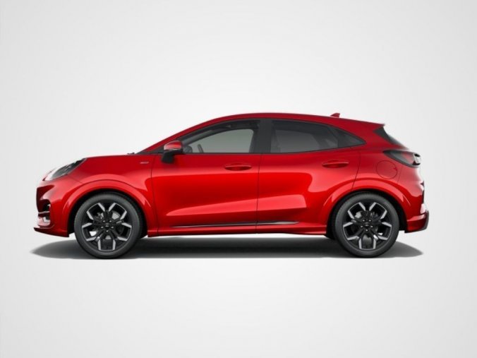Ford Puma, SUV, ST-Line SUV 1,0 EcoBoost (mHEV) 92 kW / 125 k, barva červená