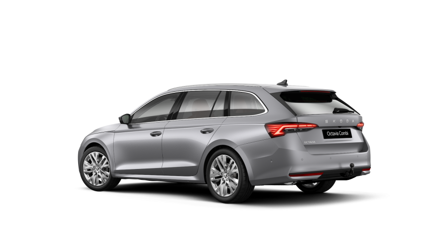 Škoda Octavia, 2,0 TDI 110 kW 7° automatická DSG, barva stříbrná
