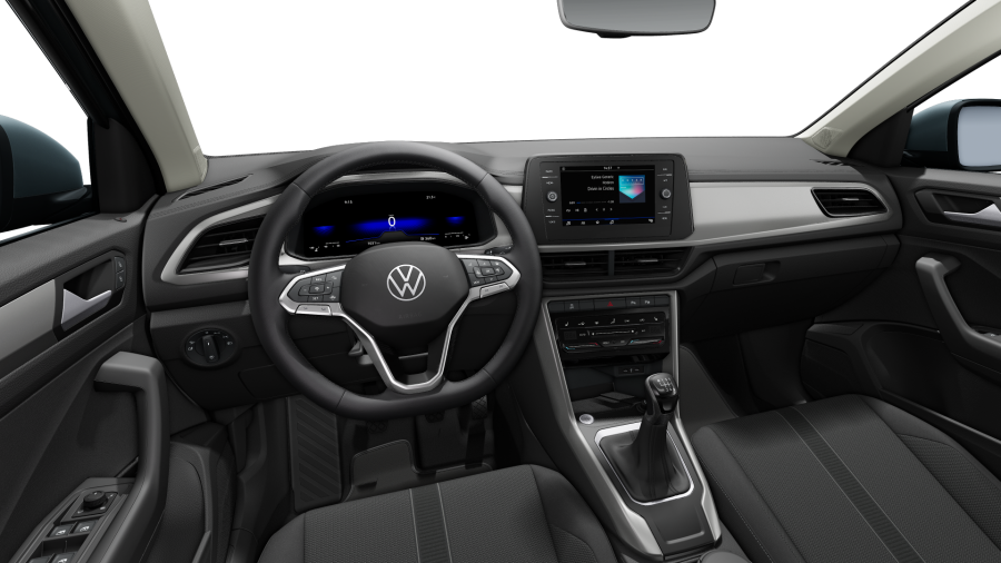 Volkswagen T-Roc, T-Roc People 1,5 TSI 110 kW 6G, barva modrá