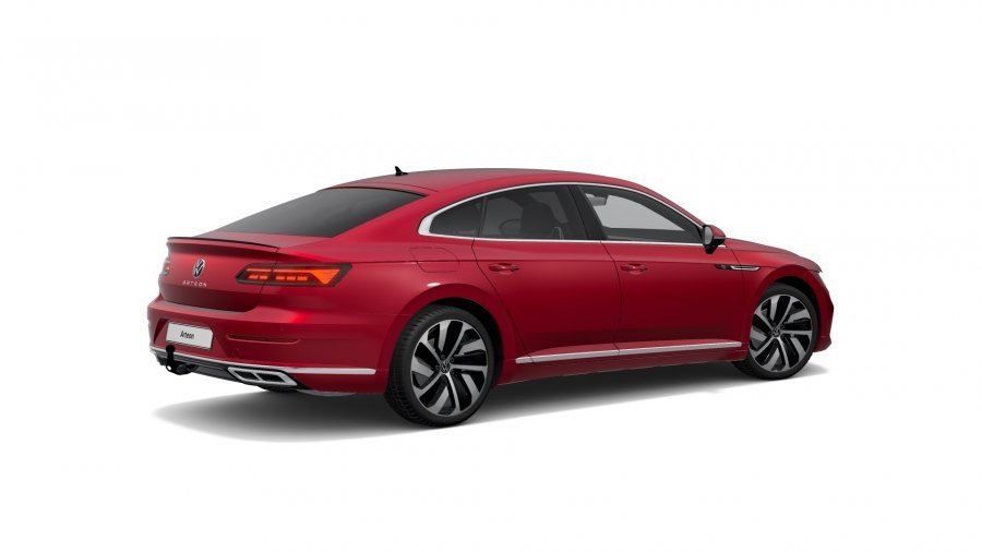 Volkswagen Arteon, Arteon R-Line 2,0 TSI 7DSG, barva červená