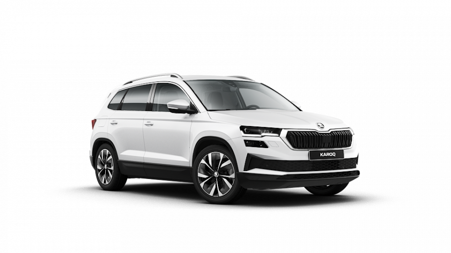 Škoda Karoq, 1,5 TSI 110 kW 7-stup. automat., barva bílá