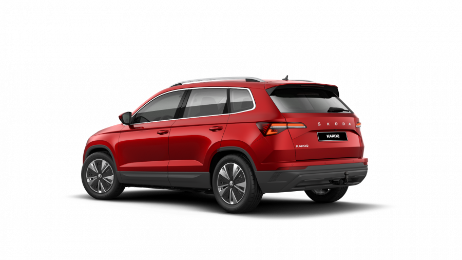 Škoda Karoq, 1,5 TSI 110 kW 7-stup. automat., barva červená