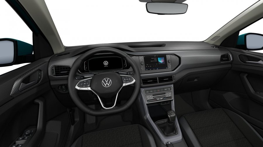 Volkswagen T-Cross, T-Cross Style 1,0 TSI 81 kW 6G, barva tyrkysová