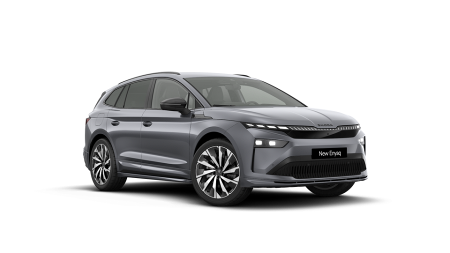 Škoda Enyaq iV, 82 kWh 1° automatická, barva šedá
