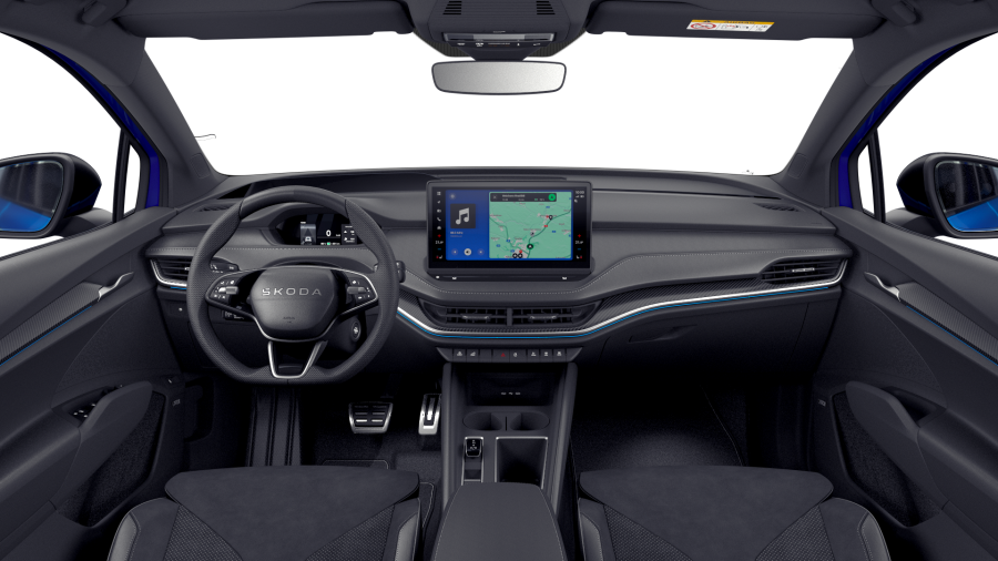 Škoda Elroq, 61 kWh 140 kW 1° převodovka, barva modrá