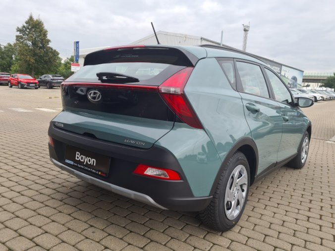 Hyundai Bayon, 1,0 T-GDI 74 kW 6st. manuální, barva zelená