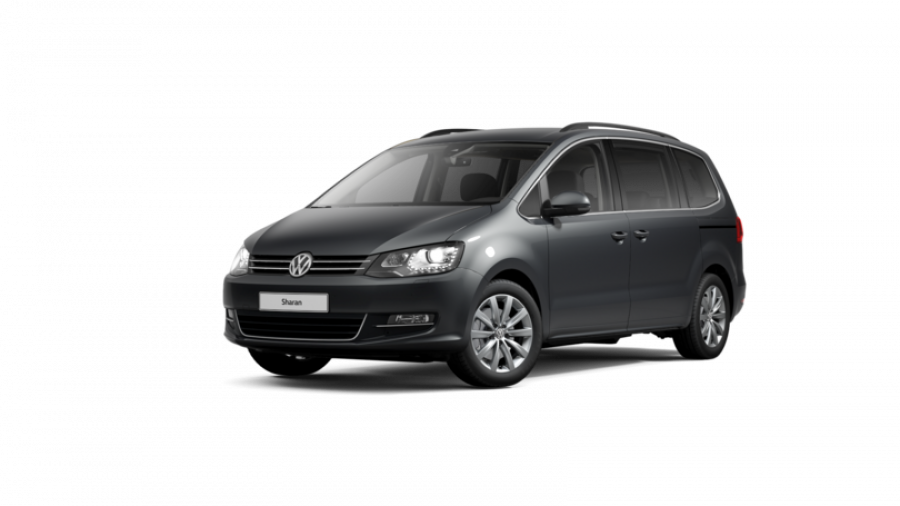 Volkswagen Sharan, 2.0 TDI 4MOT 7DSG, barva šedá