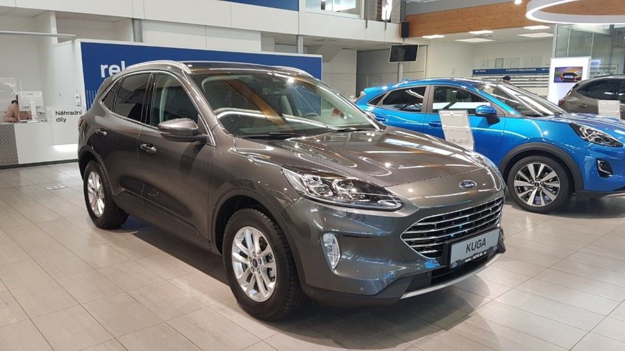 Ford Kuga, SUV, TITANIUM X SUV 1,5 EcoBlue 88 kW / 120 k, barva šedá