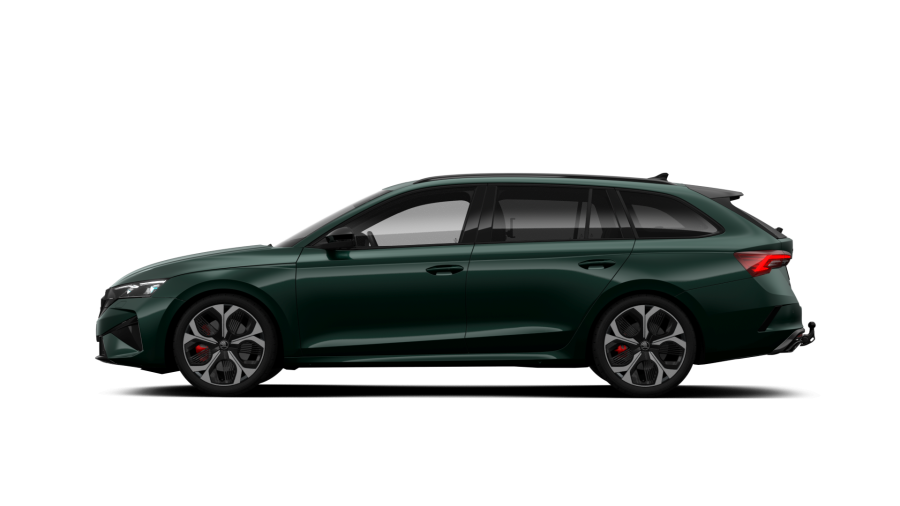 Škoda Octavia, 2,0 TSI 195 kW 7-stup. automat., barva zelená