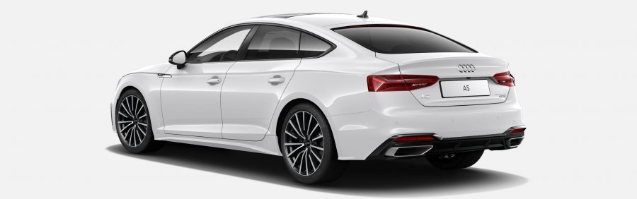 Audi A5, Nové A5 Sportback S line 40 TDI 150 kW q, barva bílá