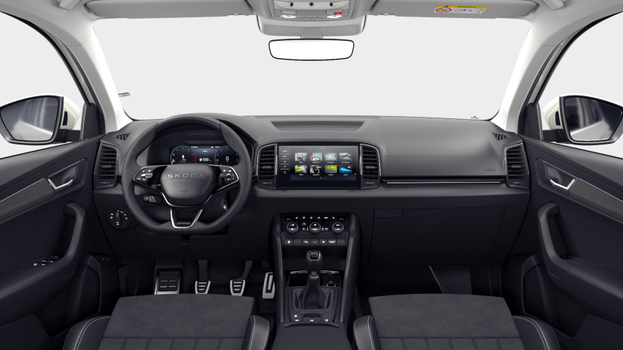 Škoda Karoq, 1,5 TSI 110 kW 6-stup. mech., barva šedá