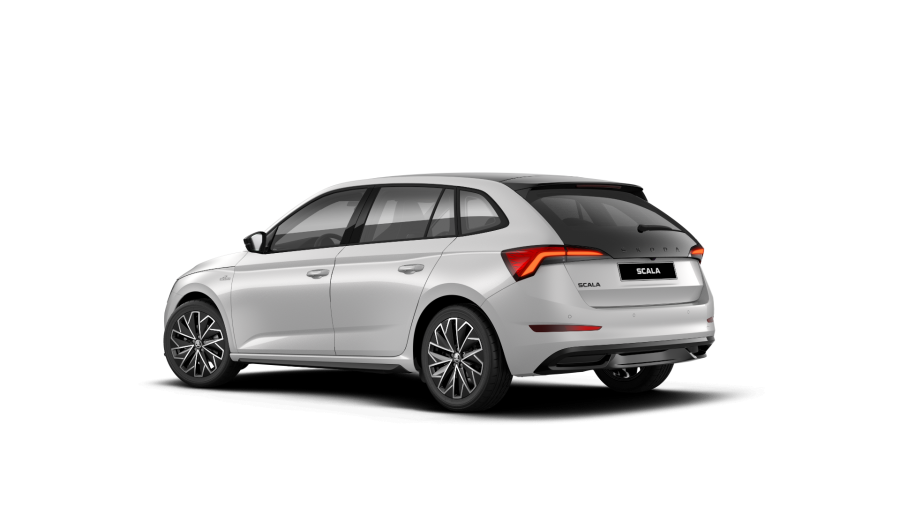 Škoda Scala, 1,0 TSI 81 KW 6-stup. mech., barva bílá