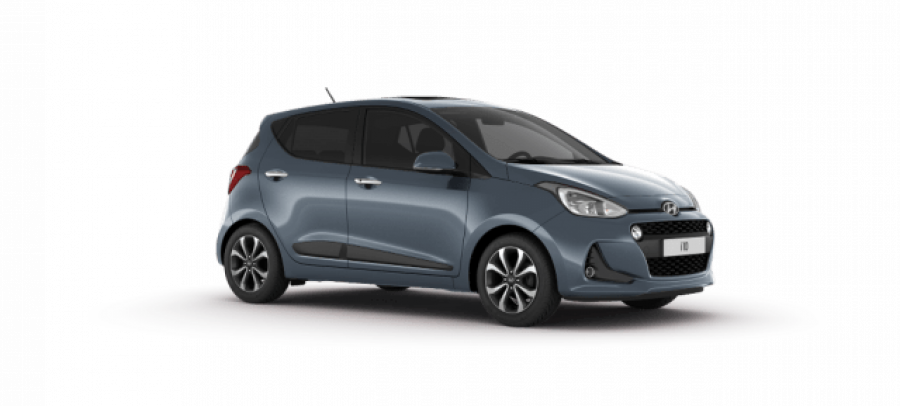 Hyundai i10, 1,0i 48 kW (95 NAT) 4 st. aut, barva modrá