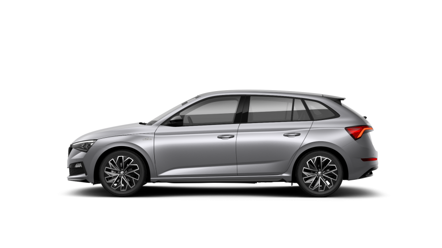 Škoda Scala, 1,5 TSI 110 kW 6-stup. mech., barva stříbrná