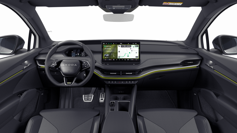 Škoda Enyaq iV, 84 kWh 1° automatická 4x4, barva bílá