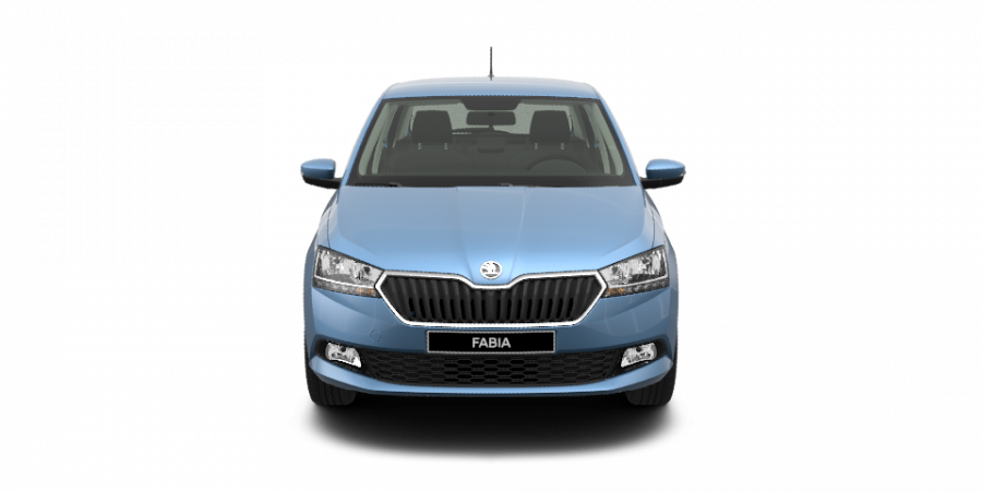 Škoda Fabia, 1,0 MPI 44 kW 5-stup. mech., barva modrá