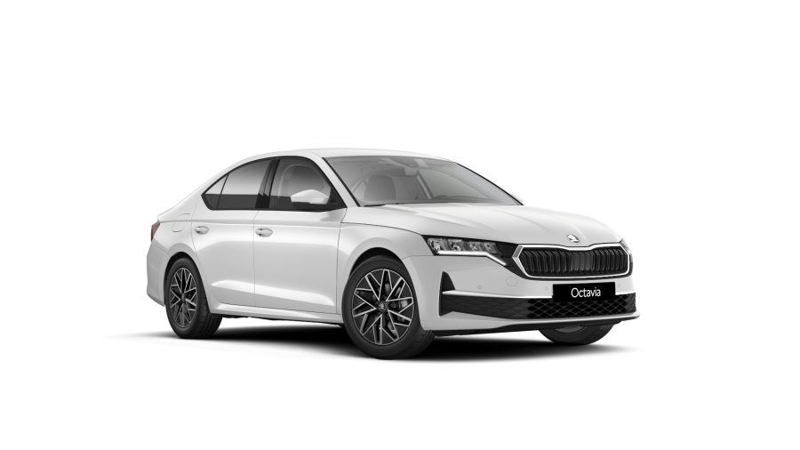 Škoda Octavia, 1,5 TSI Hybrid 110 kW 7° automatická DSG, barva bílá