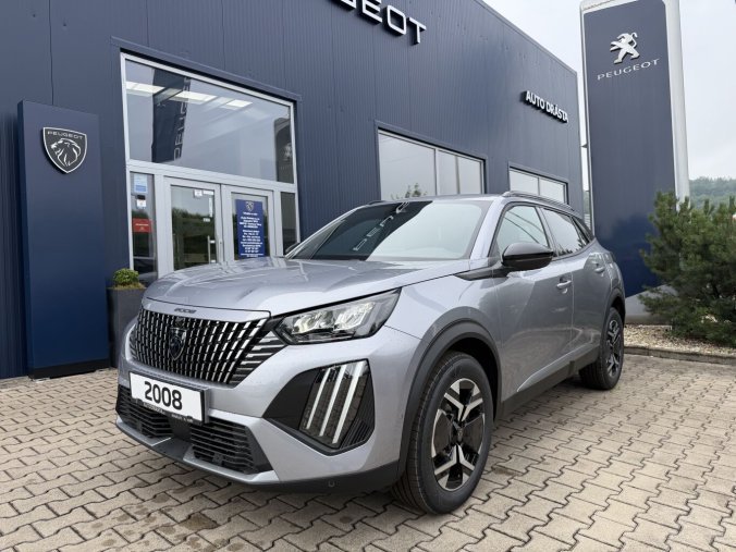 Peugeot 2008, Peugeot 2008 ALLURE Turbo 100 MAN6, barva šedá