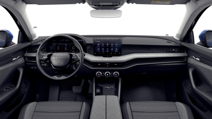 Škoda Superb, 1,5 TSI iV 150 kW 6-stup. automat., barva modrá