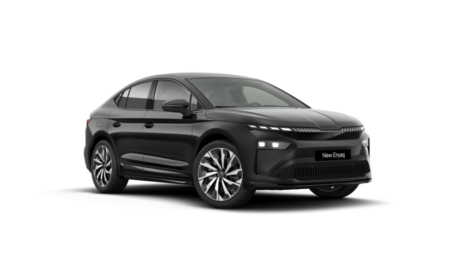 Škoda Enyaq iV, 82 kWh 1-stup. automat., barva černá