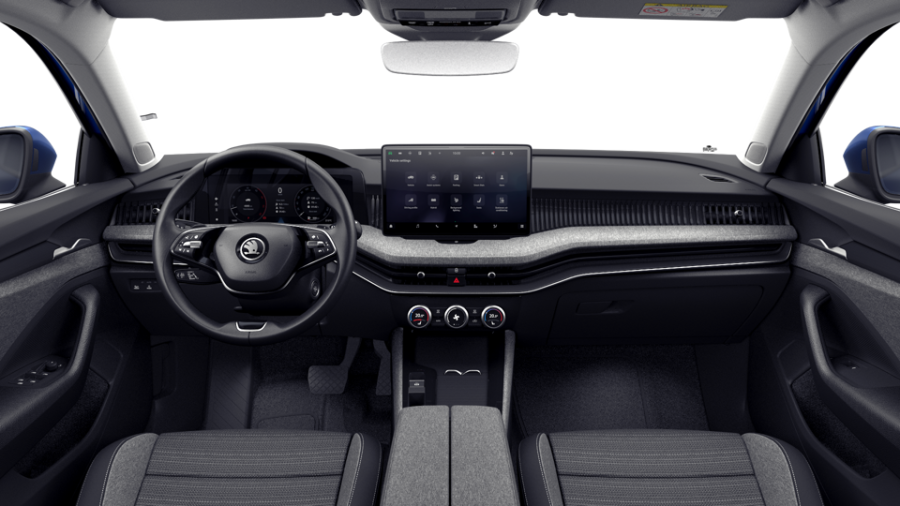 Škoda Superb, 2,0 TDI 110 kW 7-stup. automat., barva modrá