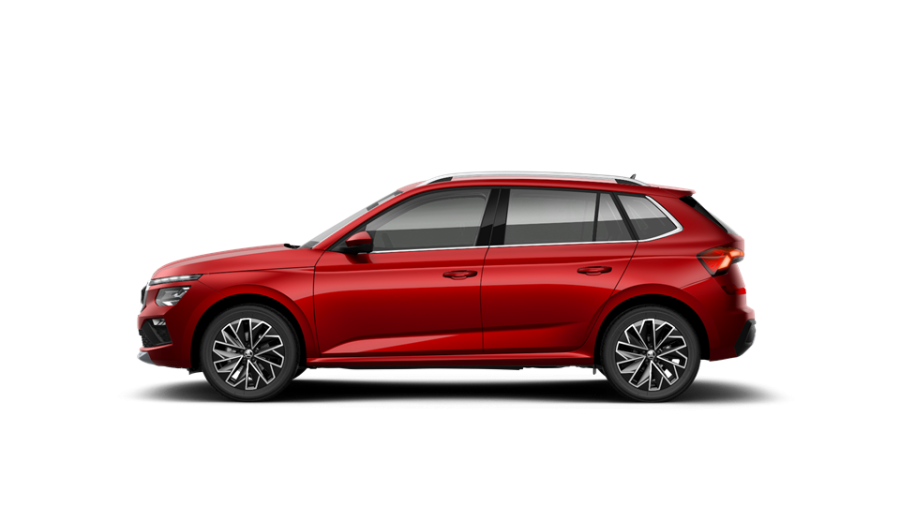Škoda Kamiq, 1,0 TSI 85 KW 7-stup. automat., barva červená