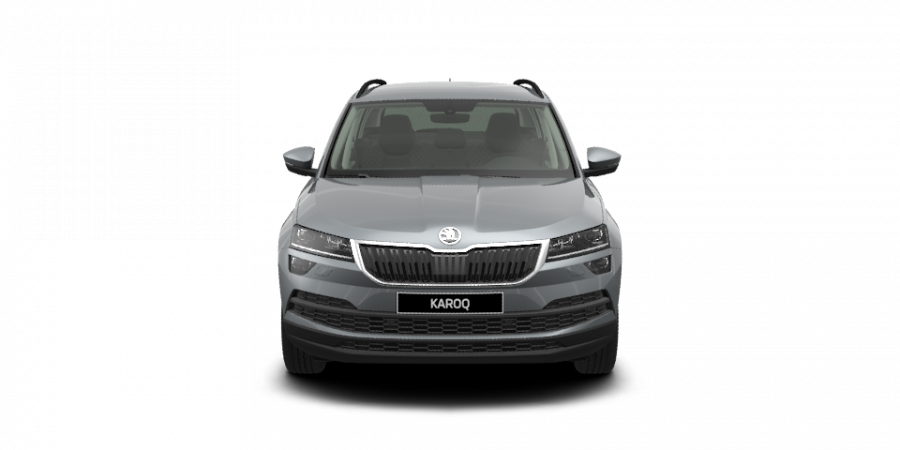 Škoda Karoq, 1,5 TSI 110 kW 6-stup. mech., barva šedá