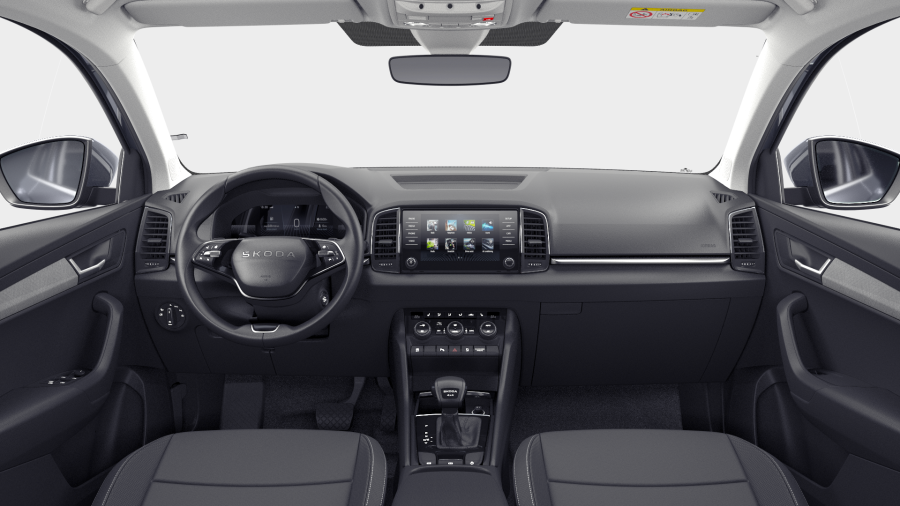 Škoda Karoq, 2,0 TDI 110 kW 7° automatická DSG 4x4, barva šedá